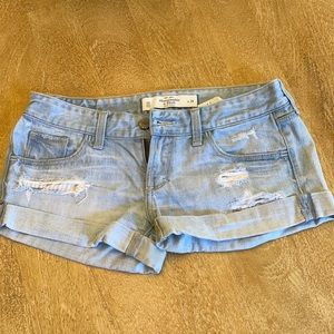 Abercrombie and Fitch women’s jean shorts